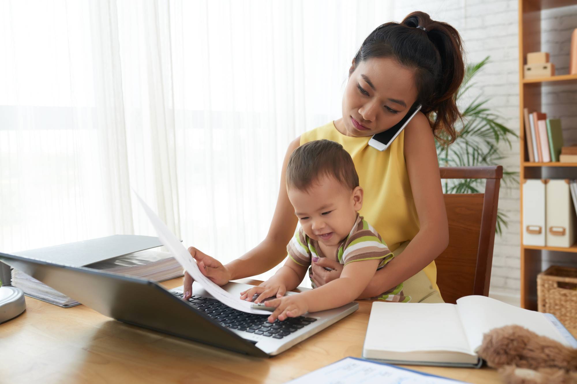 Work while you work, play while you play.. This WFH mom applied this  principle for her kid as well as herself to ace the lockdown! Thank…