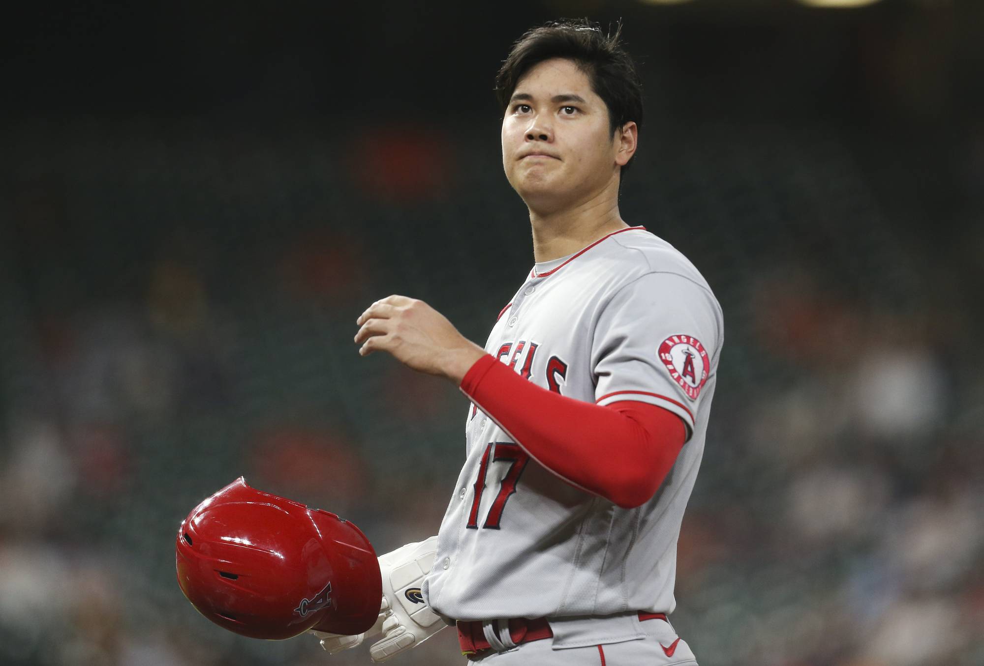 Shohei Ohtani pitches, hits and plays outfield in Angels' loss - The Japan  Times