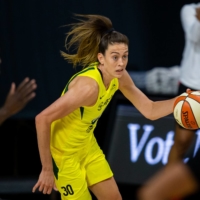 Forward Breanna Stewart will be attempting to lead the Storm to a second straight WNBA title this season.  | USA TODAY / VIA REUTERS