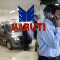 A Maruti Suzuki India showroom in 2016. According to Suzuki, about 80% of its stores in India are currently closed and the firm doesn\'t know when they will be able to reopen. | REUTERS
