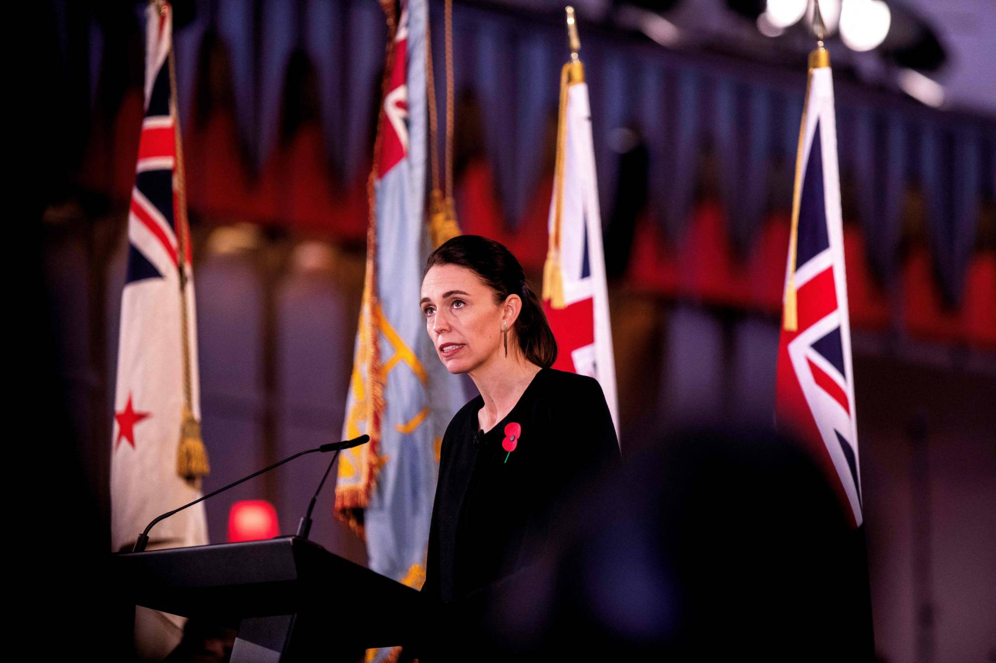 Jacinda Ardern  | POOL / VIA AFP-JIJI