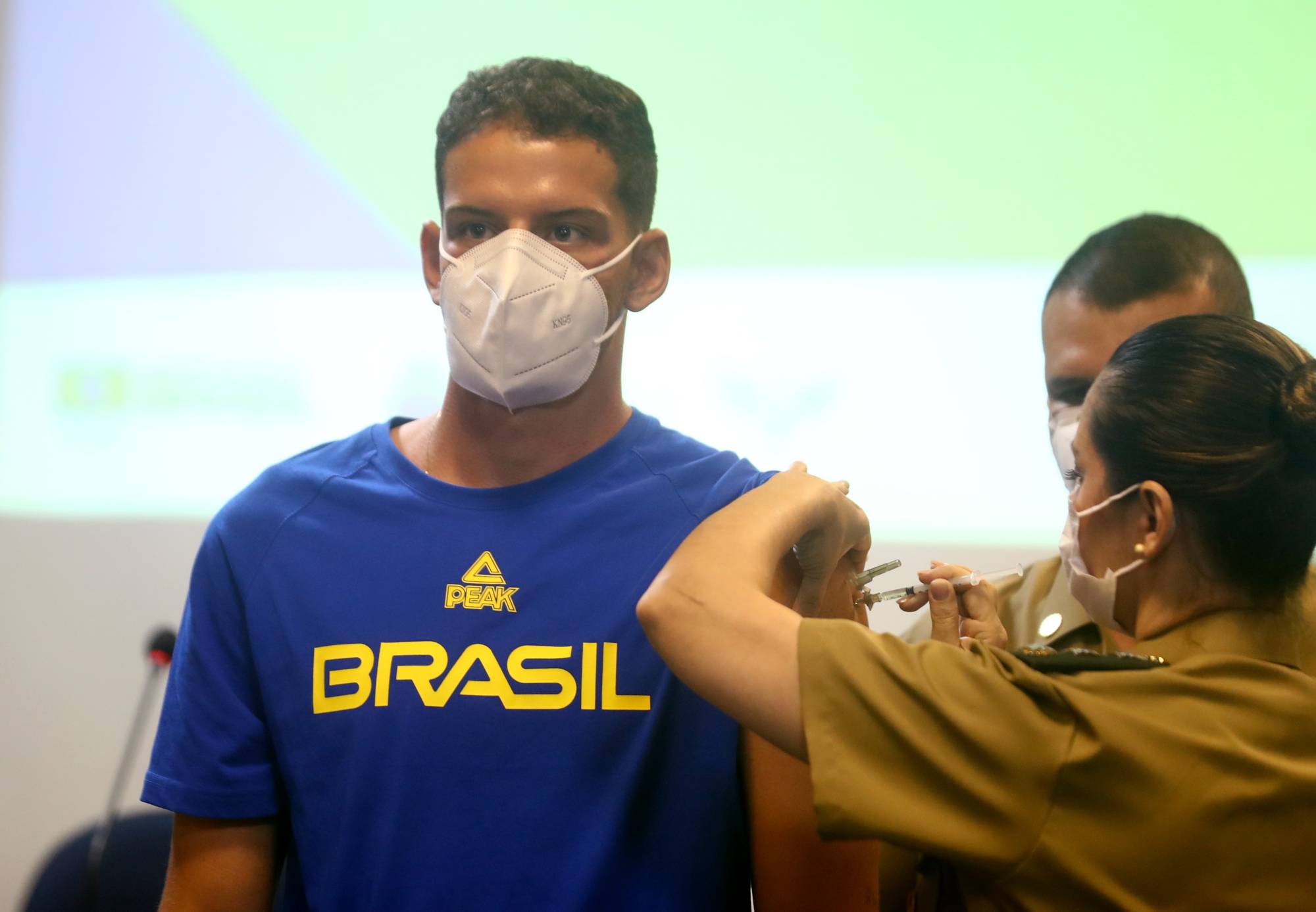 Brazil begins mass vaccination of Tokyo-bound Olympians - The Japan Times