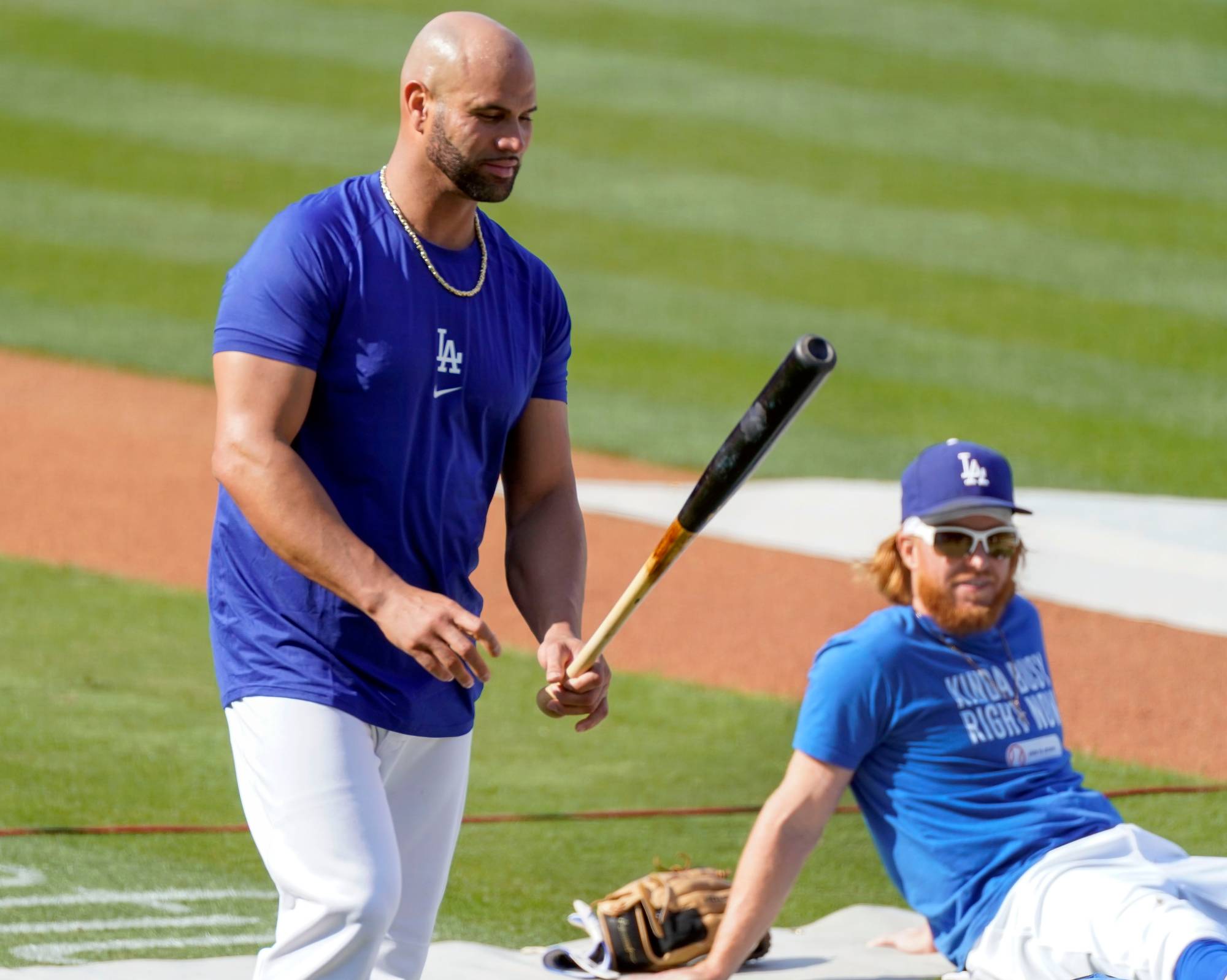 Albert Pujols hits first home run against Los Angeles Angels since his  release, lifts Dodgers - ESPN