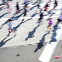 Runners will return to the New York Marathon in November after the race\'s 2020 edition was canceled due to the pandemic. | AFP-JIJI