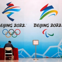 Chinese Embassy spokesman Liu Pengyu has said that U.S. attempts to interfere in China\'s domestic affairs over the 2022 Beijing Olympics were doomed to fail. | REUTERS