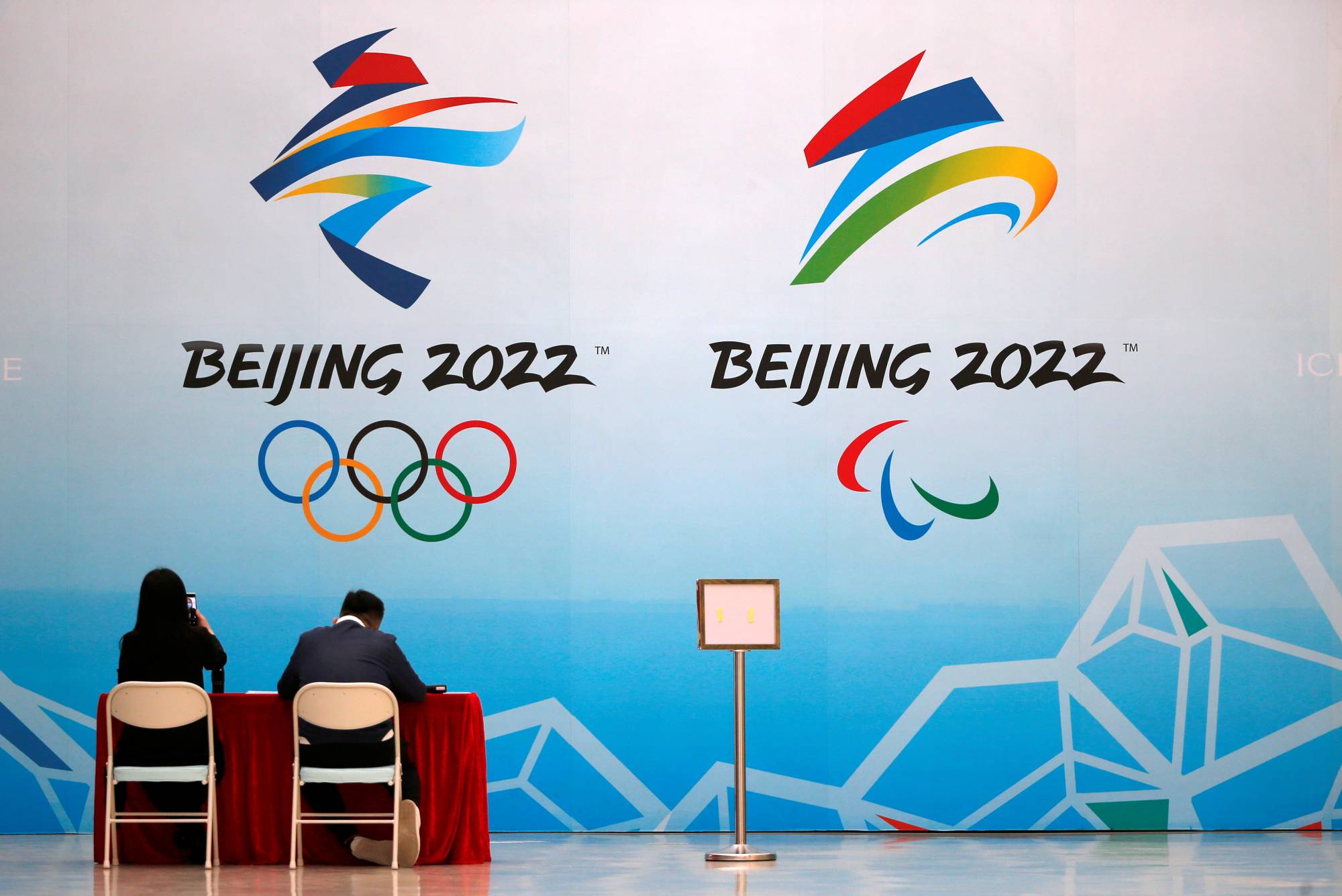 Chinese Embassy spokesman Liu Pengyu has said that U.S. attempts to interfere in China's domestic affairs over the 2022 Beijing Olympics were doomed to fail. | Reuters