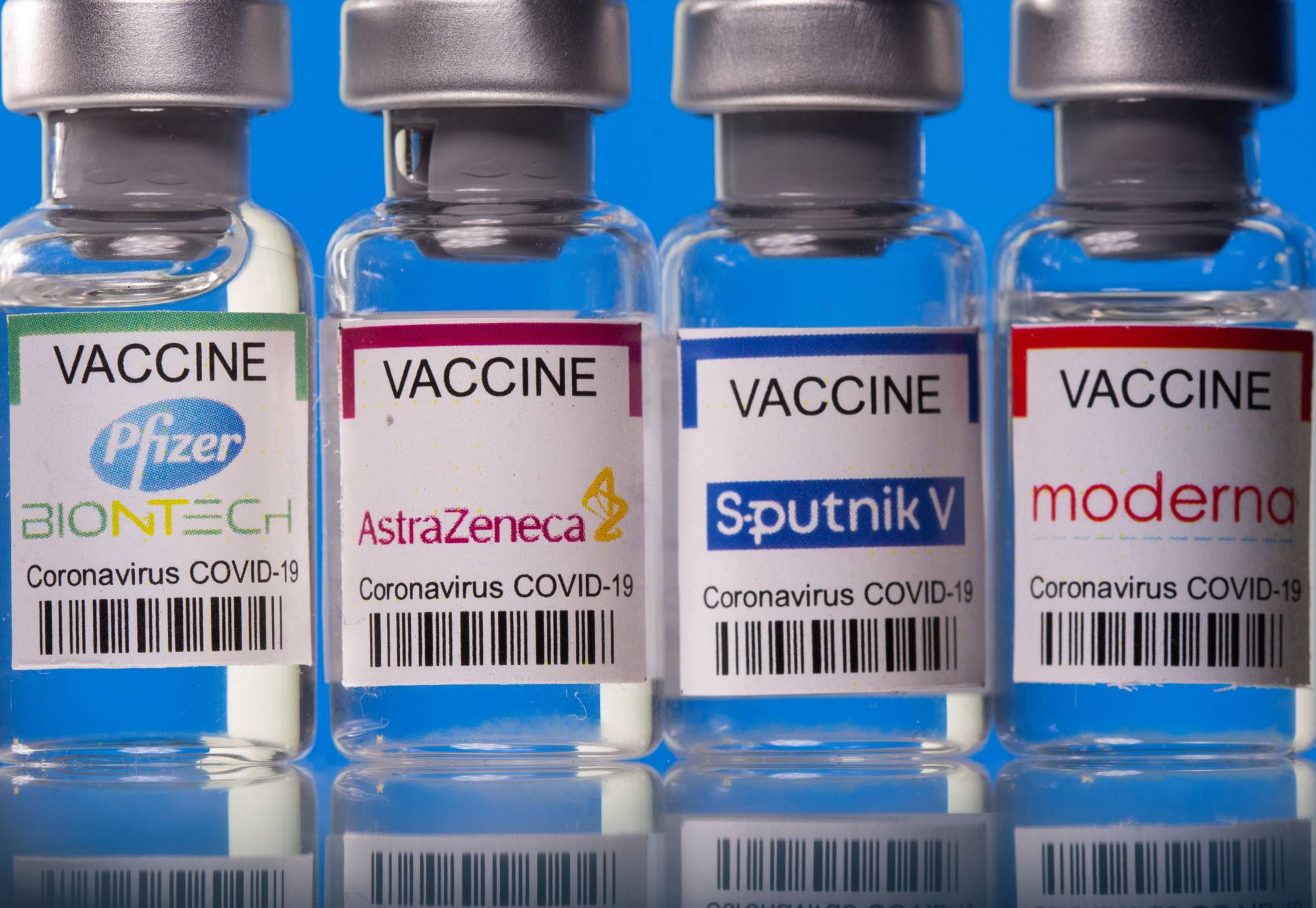 The Moderna and AstraZeneca COVID-19 vaccines were formally approved for use in Japan on Friday. | REUTERS