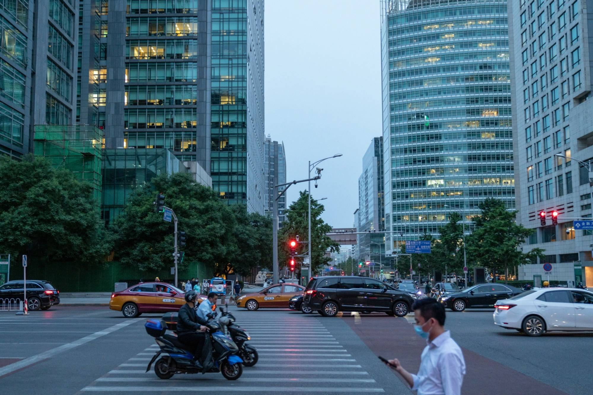 Beijing's Financial Street, home to China’s regulatory agencies. | Bloomberg 