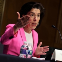 U.S. Commerce Secretary Gina Raimondo said Monday that she expected states will compete for federal funding for chip facilities and that the Commerce department would have a transparent process for awarding funding. | POOL / VIA REUTERS 