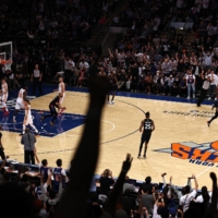 The New York Knicks announced Friday that tickets for games at Madison Square Garden will be sold exclusively to fully vaccinated fans should the team advance past the Atlanta Hawks. | USA TODAY SPORTS / VIA REUTERS