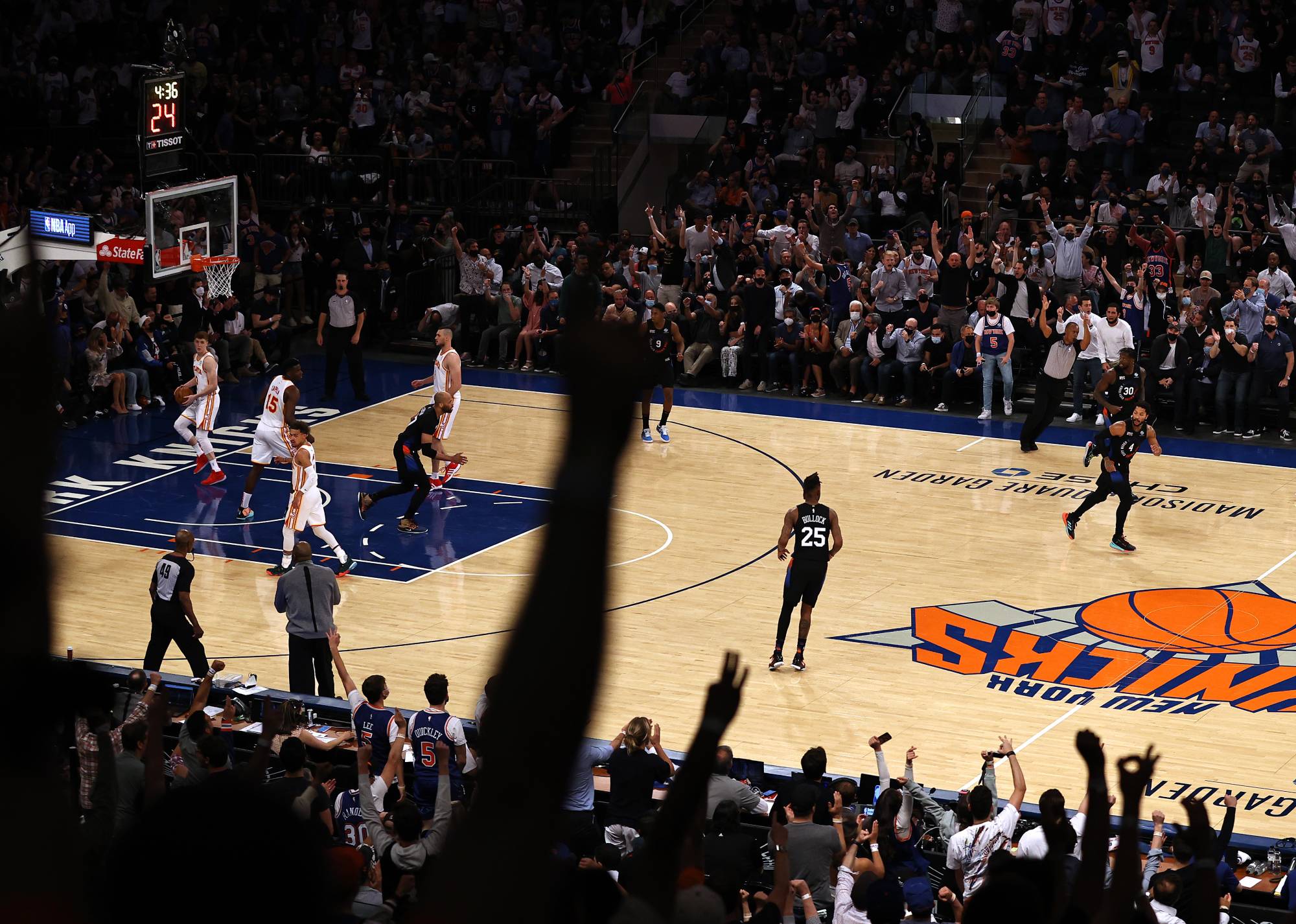 Knicks to sell playoff tickets exclusively to fully vaccinated fans - The  Japan Times
