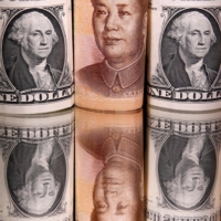 The heavily managed yuan is at three-year highs, having rallied through major resistance at 6.4 per dollar, and it clocked its best month since November in May. | REUTERS