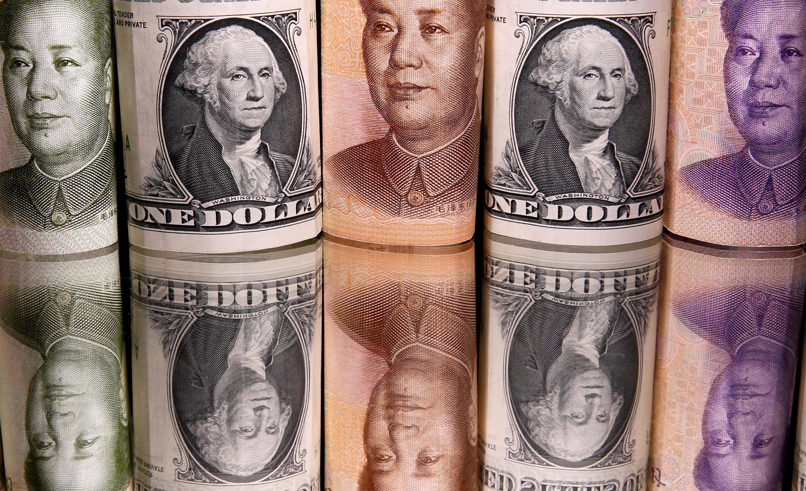 The heavily managed yuan is at three-year highs, having rallied through major resistance at 6.4 per dollar, and it clocked its best month since November in May. | REUTERS