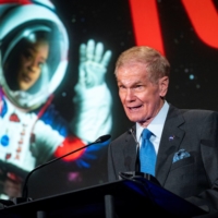 NASA Administrator Bill Nelson speaks at NASA headquarters in Washington on Wednesday.  | REUTERS 