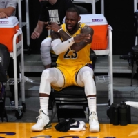 Lakers forward LeBron James could skip the Tokyo Olympics after an injury-plagued 2020-21 season, according to media reports. | USA TODAY / VIA REUTERS