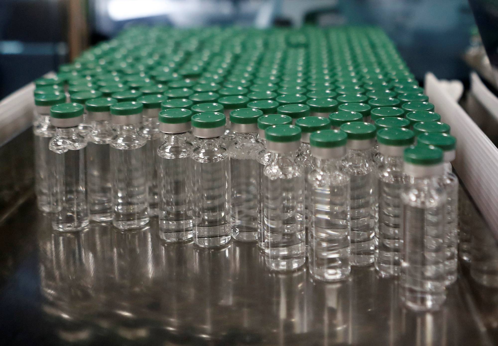 Vials of AstraZeneca's coronavirus vaccine at the Serum Institute of India, in Pune, India, in November | Reuters 