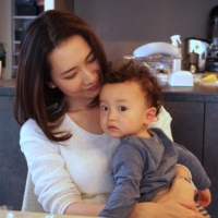 Having secured the only place in a private nursery set aside for her company’s employees, Miori Hiramoto decided to go back to working full time as soon as possible. | MARA BUDGEN

