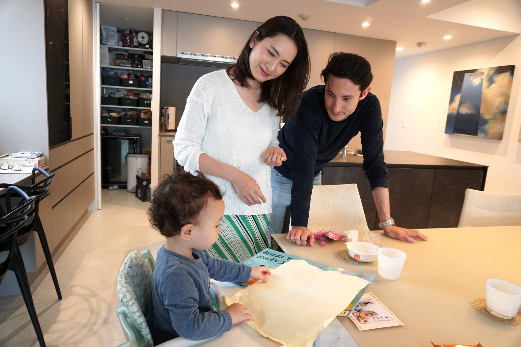 Miori Hiramoto gave birth to her first child in Tokyo in April 2020. | Mara Budgen 