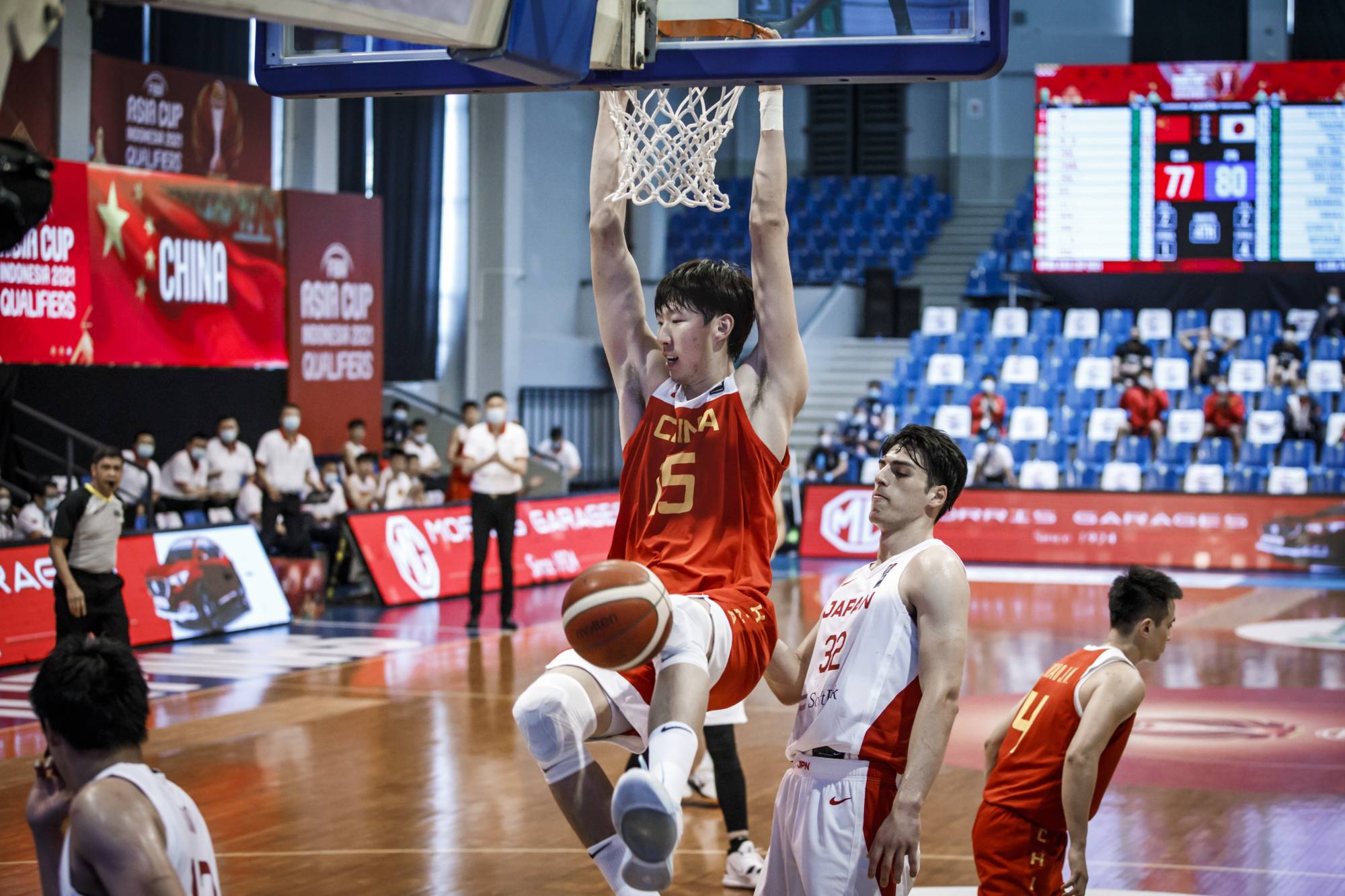 Japan blows late lead against China in 90-84 loss at FIBA Asia Cup qualifiers