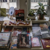 Books about the Tiananmen massacre at Book Punch, an independent bookstore in the Shum Shui Po district of Hong Kong | LAM YIK FEI / THE NEW YORK TIMES