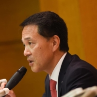 Kentaro Okuda, chief executive officer of Nomura Holdings Inc.,was paid ¥320.4 million ($2.9 million) during his first year as chief executive officer. | BLOOMBERG