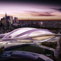 The original design of the Olympic stadium in Tokyo proposed by architect Zaha Hadid was scrapped due to its cost and scale. | TOKYO 2020
