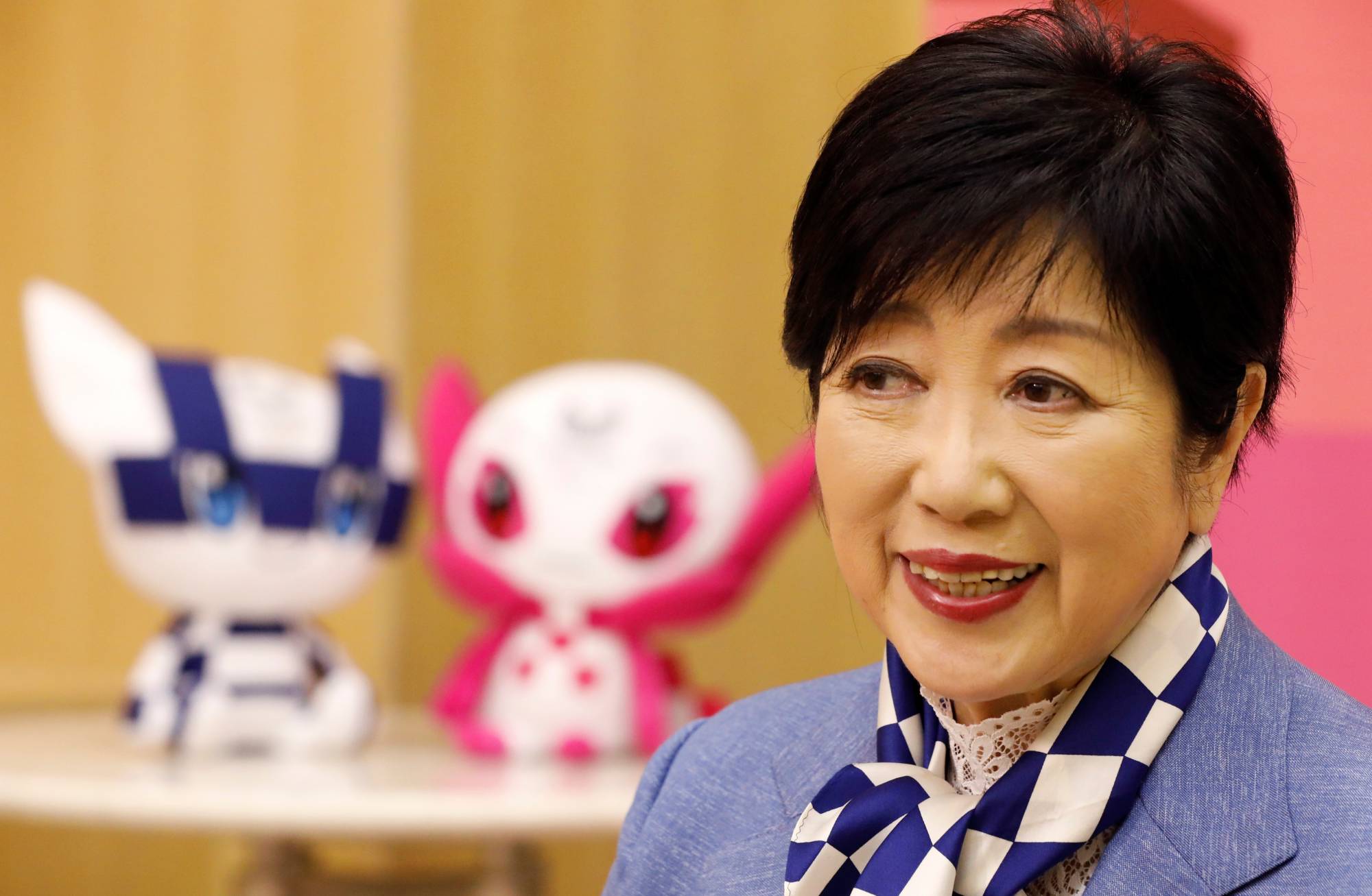 Tokyo Gov. Yuriko Koike in Tokyo on July 13 | REUTERS