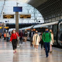 Commuters in London Paddington station. Globally, women are having a tougher time returning to the workforce. | BLOOMBERG 