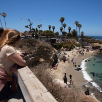 A beachside cliff in La Jolla, California | REUTERS 