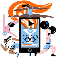 Both Olympics fanatics and casual viewer will find these six podcasts help them get in shape for the Tokyo Games.  | IRENE RINALDI / THE NEW YORK TIMES