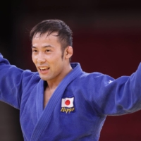 Japan\'s Naohisa Takato celebrates after winning gold in men\'s judo. | REUTERS