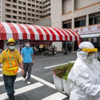 A hospital in Taipei on June 3 
 | BLOOMBERG 
