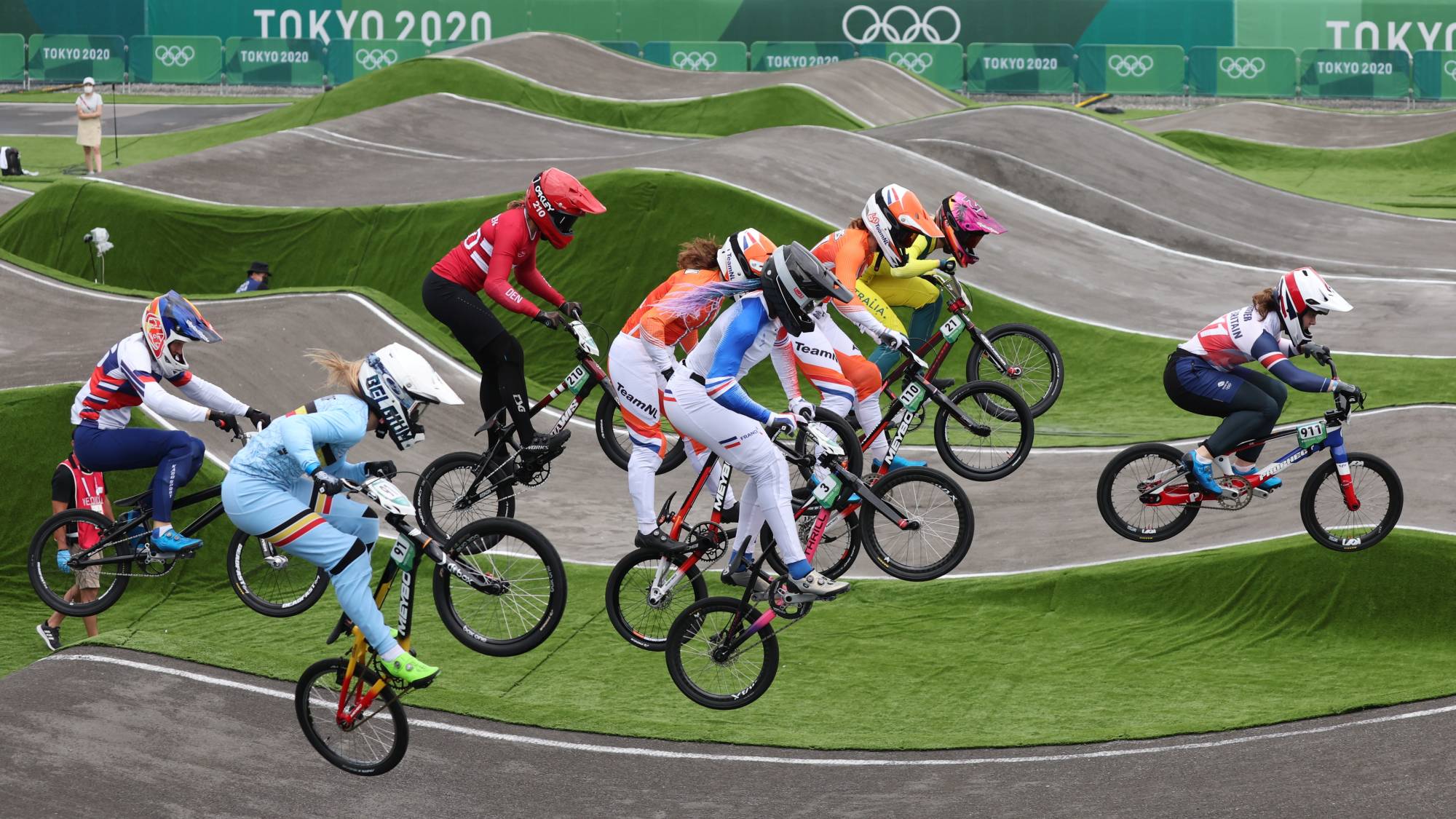 Thrilling and dangerous nature of BMX on full display at Tokyo