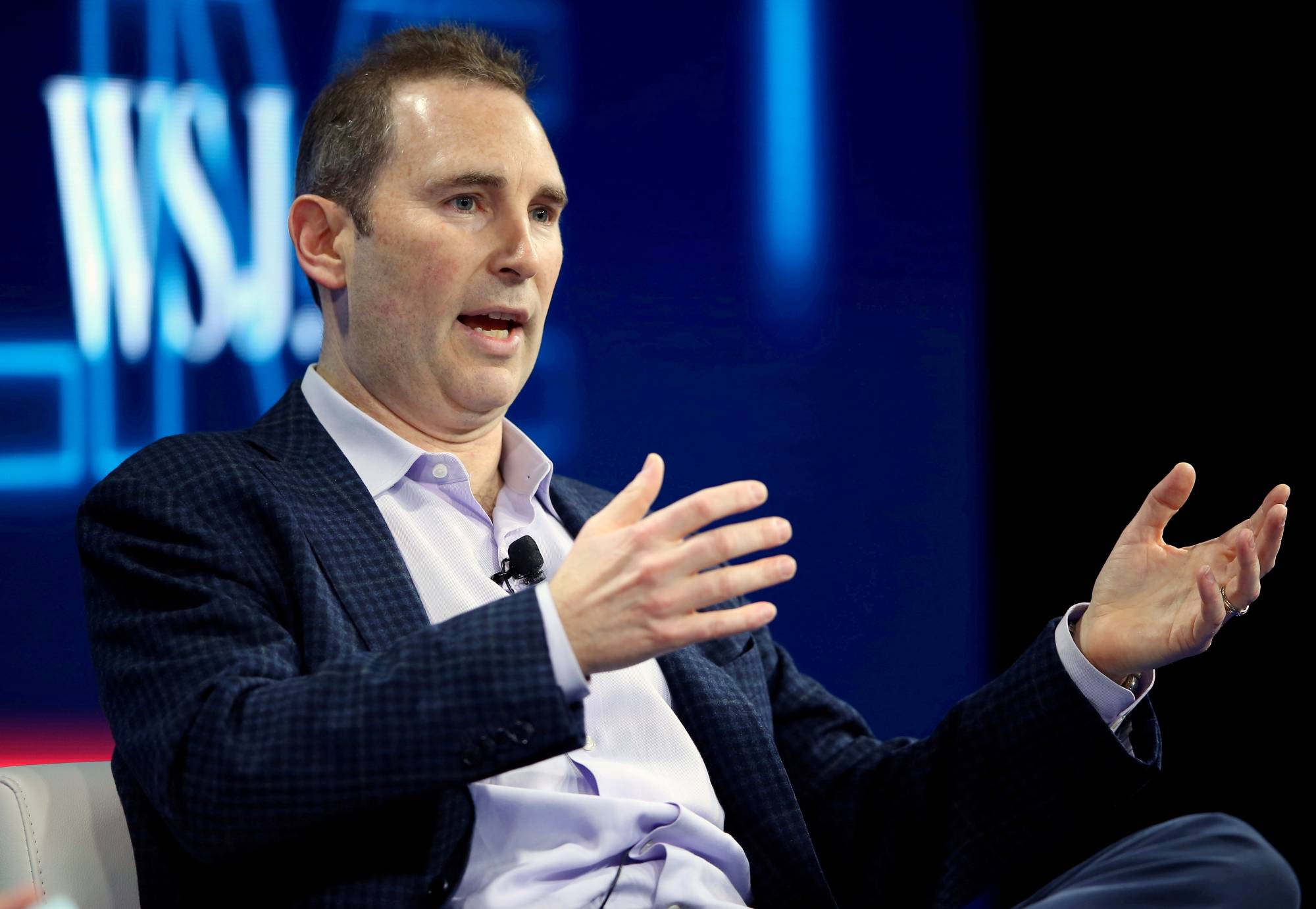 New Chief Executive Officer Andy Jassy has to convince investors that Amazon continues to be a good long-term bet even though revenue growth is slowing and the company faces heightened scrutiny from regulators in the U.S. and Europe. | REUTERS