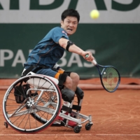 Wheelchair tennis star Shingo Kunieda will be the captain of the Japanese delegation at the Tokyo Paralympics.  | REUTERS