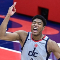 Wizards forward Rui Hachimura will help lead the Japanese delegation into National Stadium as part of the Tokyo Olympic opening ceremony.  | USA TODAY / VIA REUTERS