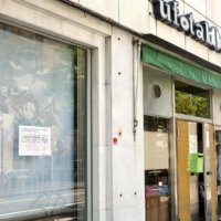 A cafe run by Ufotable Inc. in Tokyo\'s Nakano Ward | KYODO
