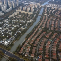 Residential buildings in Shanghai | BLOOMBERG 