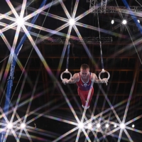 Russia\'s Denis Abliazin competes in the artistic gymnastics men\'s rings final | AFP-JIJI