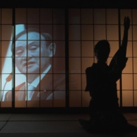 A new film by Taketo Uchiyama focuses on the career of Prime Minister Yoshihide Suga and includes animated scenes. However, the prime minister and his associates did not take part in the project.  | © 2021 “PANKEKI O DOKUMI SURU” SEISAKU IINKAI
