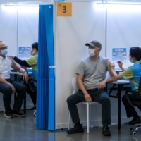 A community vaccination center in Hong Kong | REUTERS 