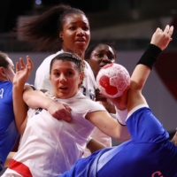The gold medal women\'s handball match of the Russian Olympic Committee vs France | REUTERS