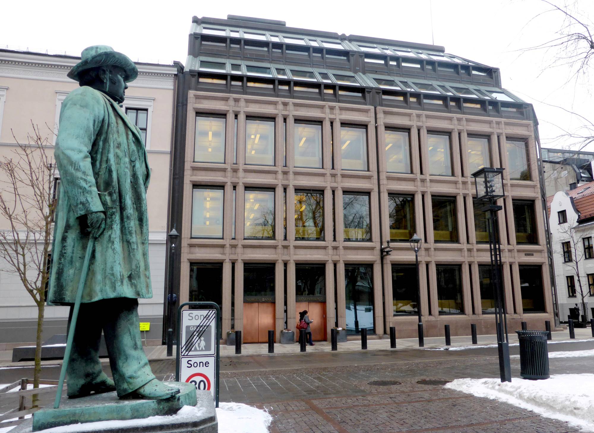 The Norwegian central bank in Oslo | REUTERS 