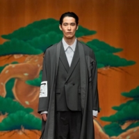 Menswear designer Yoshio Kubo returns from Milan to make an appearance at Tokyo’s fashion week. | YOSHIO KUBO

