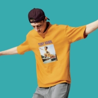 Tony Hawk’s collaboration with affordable brand GU brings oversized shirts and skater bags to stores nationwide. | GU