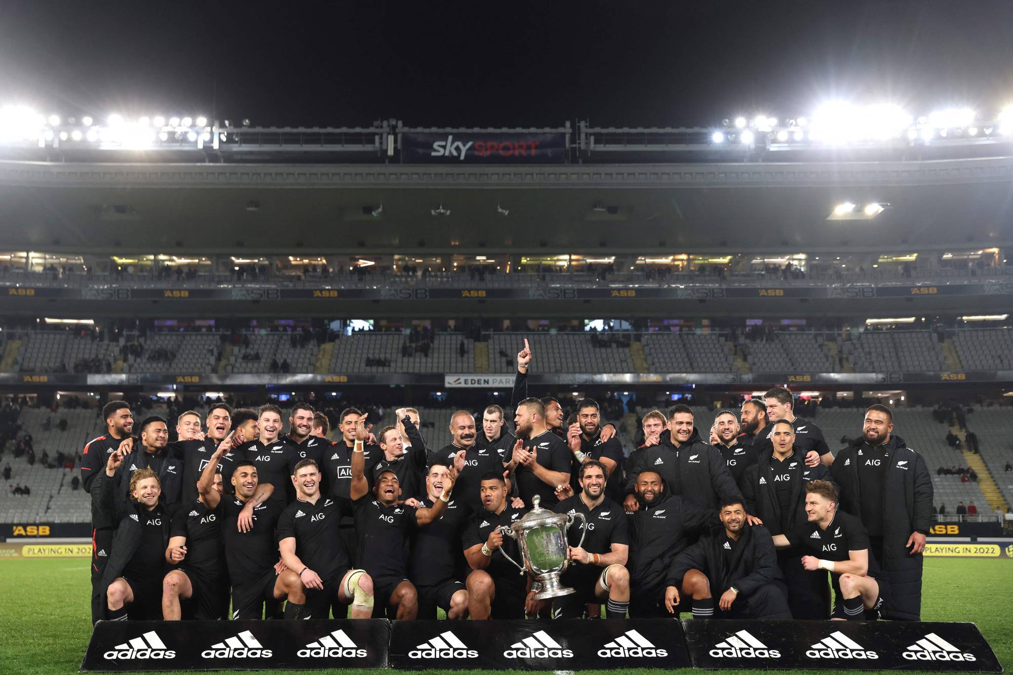 All Blacks lay down a marker before heading into the unknown