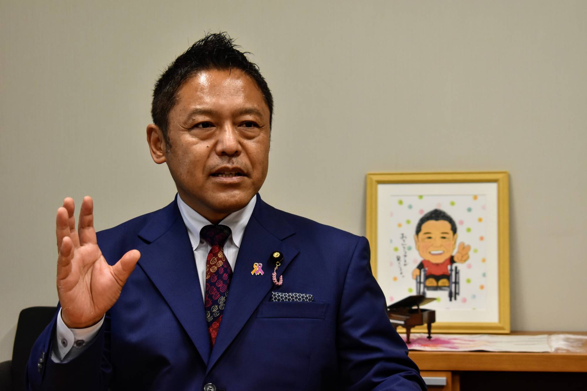Paralympian-turned-lawmaker Takanori Yokosawa says no event can fix the world’s attention on athletes with disabilities like the Paralympics can. | TOMOHIRO OSAKI 