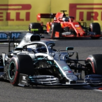 Mercedes\' Valtteri Bottas and Ferrari\'s Sebastian Vettel in action during the 2019 Japanese Grand Prix | REUTERS
