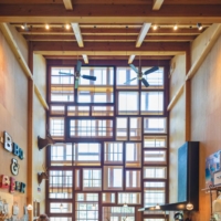 Hiroshi Nakamura & NAP\'s Kamikatz Public House in Kamikatsu, Tokushima Prefecture | © LAURIAN GHINITOIU. COURTESY OF TASCHEN.
