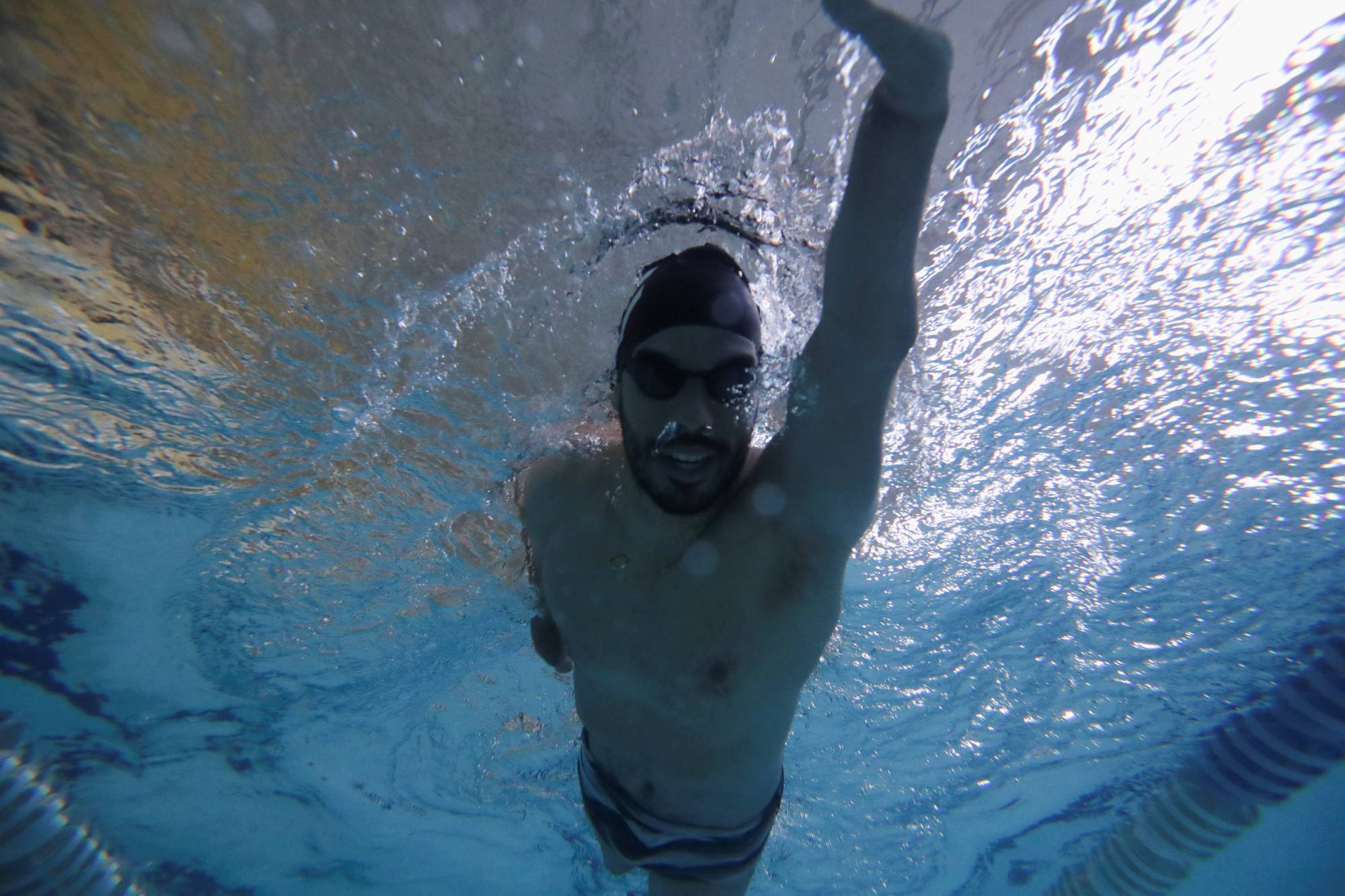 Danial Dias trains for the Tokyo Paralympics in Atibaba, Brazil. Dias has won 24 Paralympic medals during his career. | REUTERS